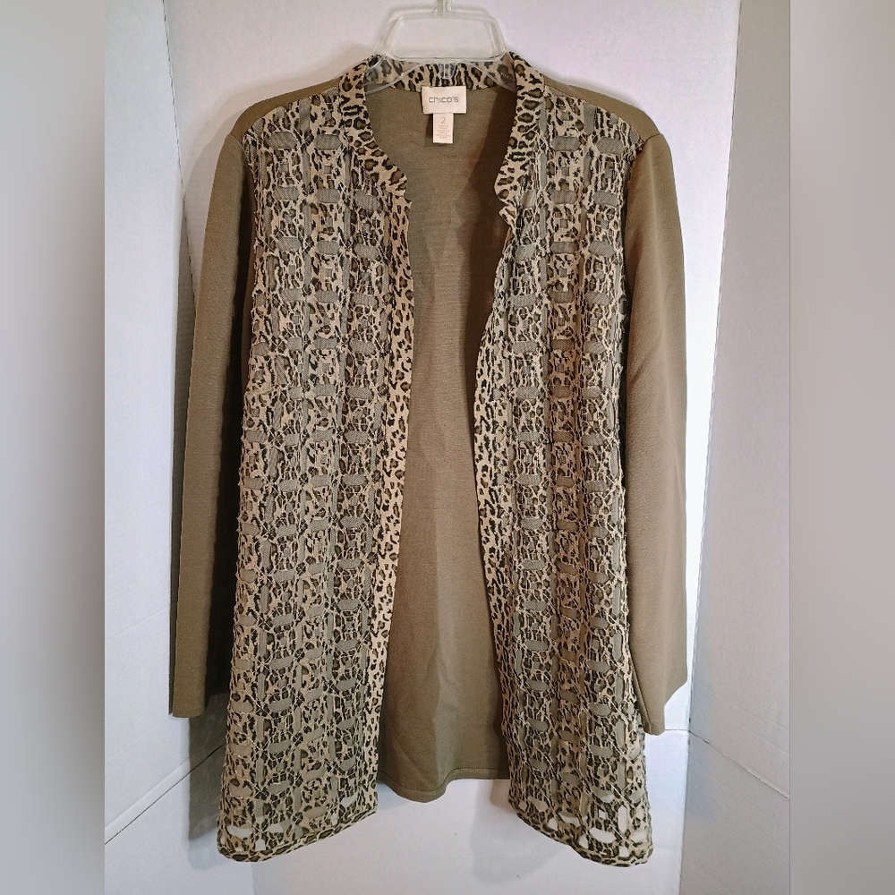 Chico's Women's Cardigan Size 2- Medium